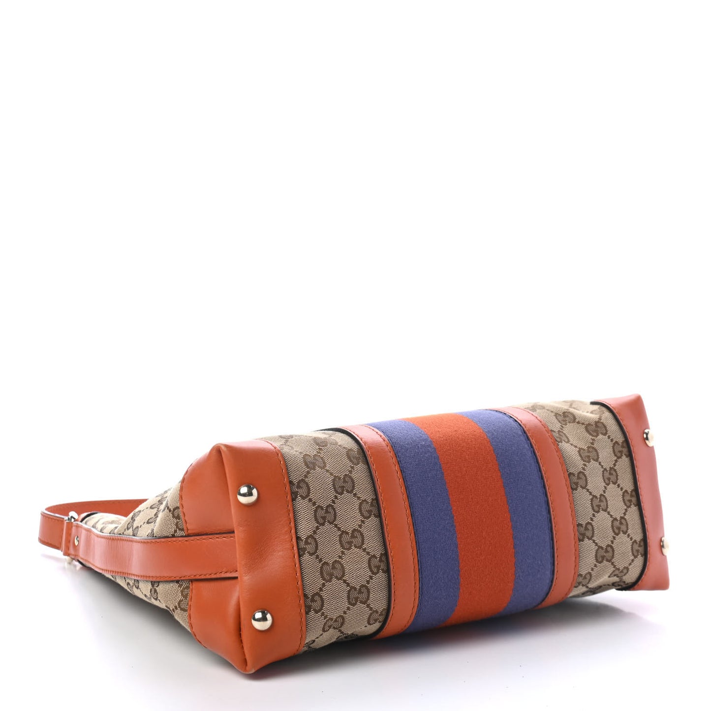 Monogram Vintage Web Medium Hobo Orange