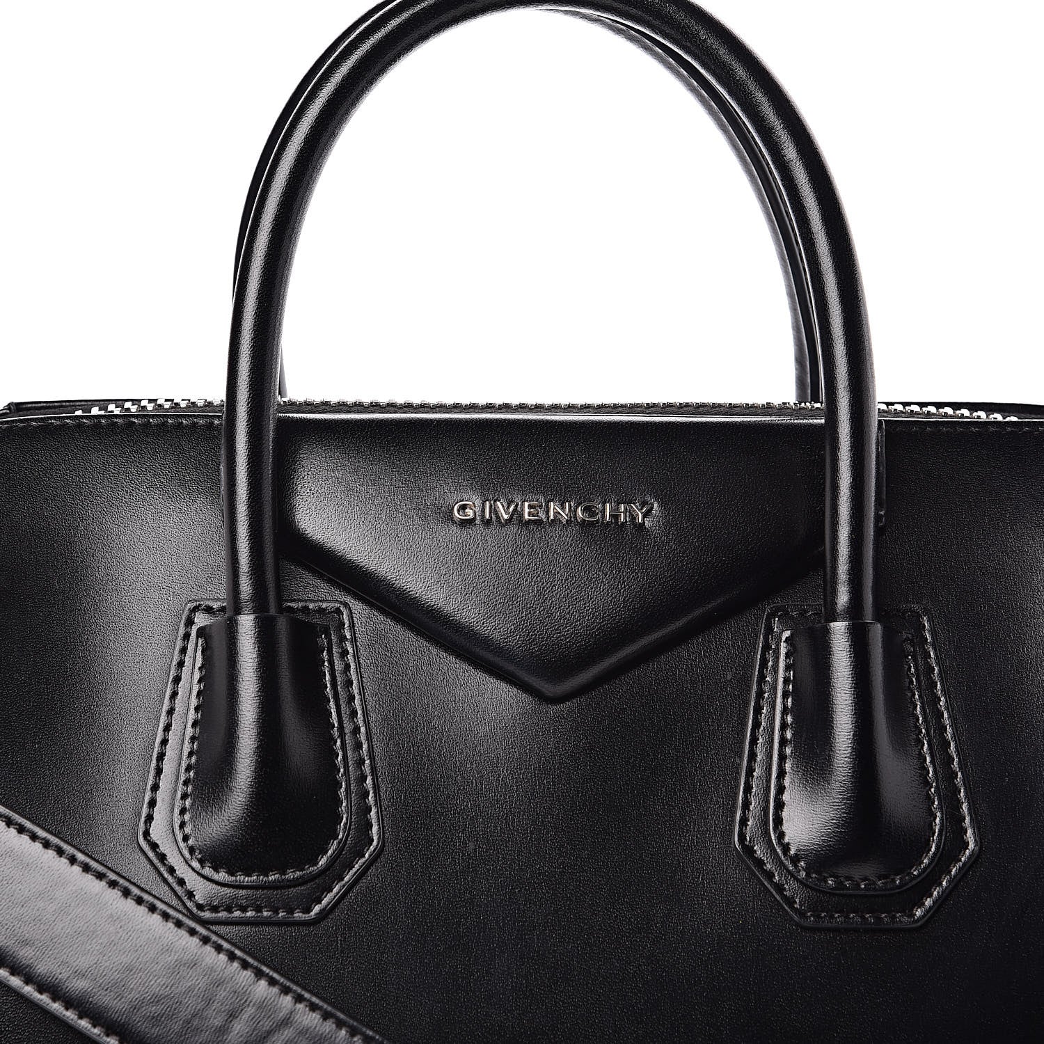Givenchy Shiny Lord Calfskin Medium Antigona Black 11 of 11