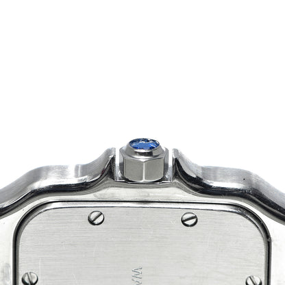 Cartier Stainless Steel 29mm Santos De Galbee Quartz Watch 9 of 10