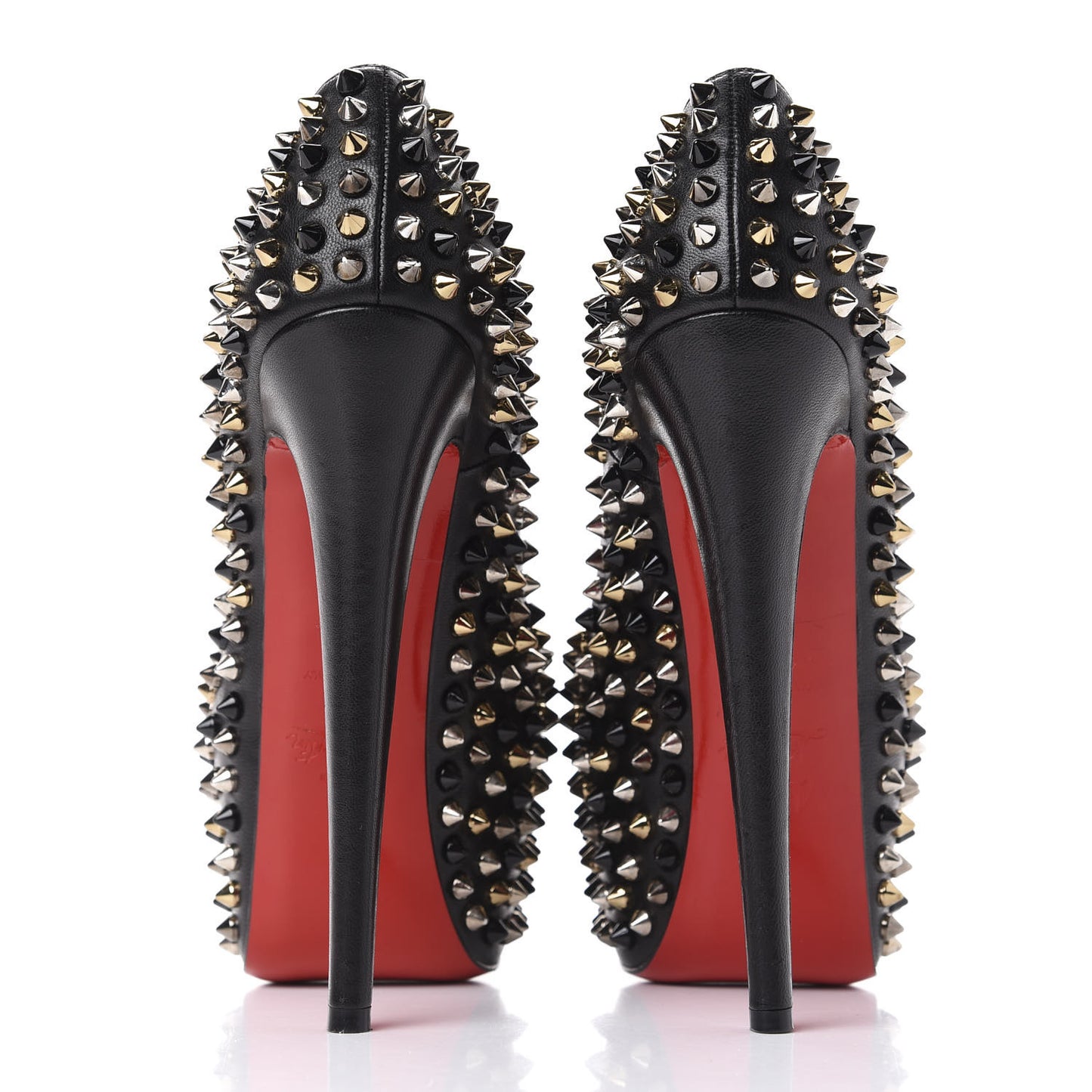 Nappa Daffodile Spikes 160 Pumps 36.5 Black