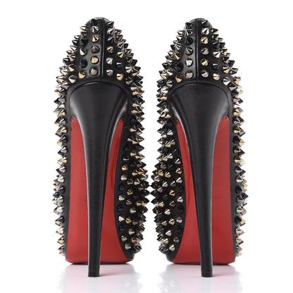 Christian Louboutin Nappa Daffodile Spikes 160 Pumps 36.5 Black 7 of 11