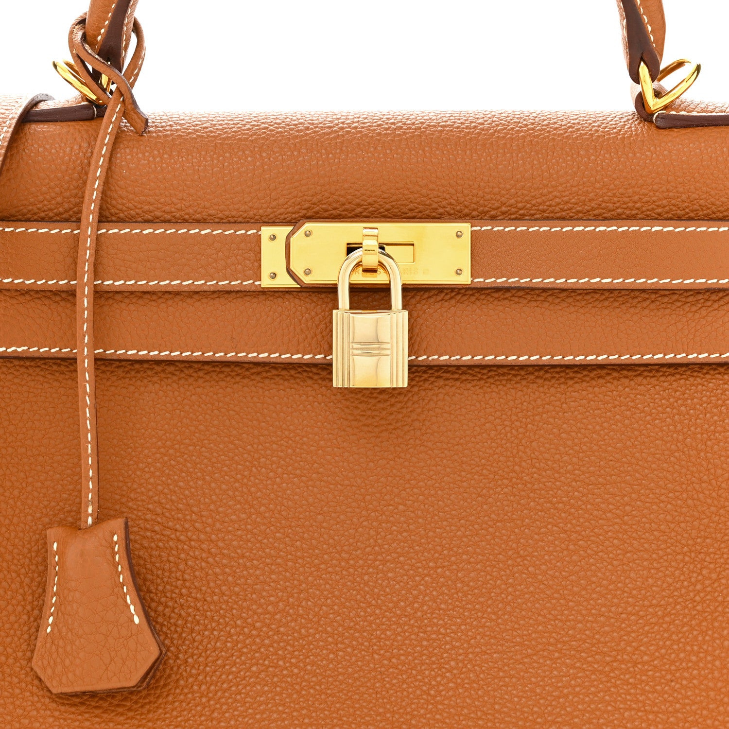 Hermes Togo Kelly Retourne 28 Gold 8 of 12