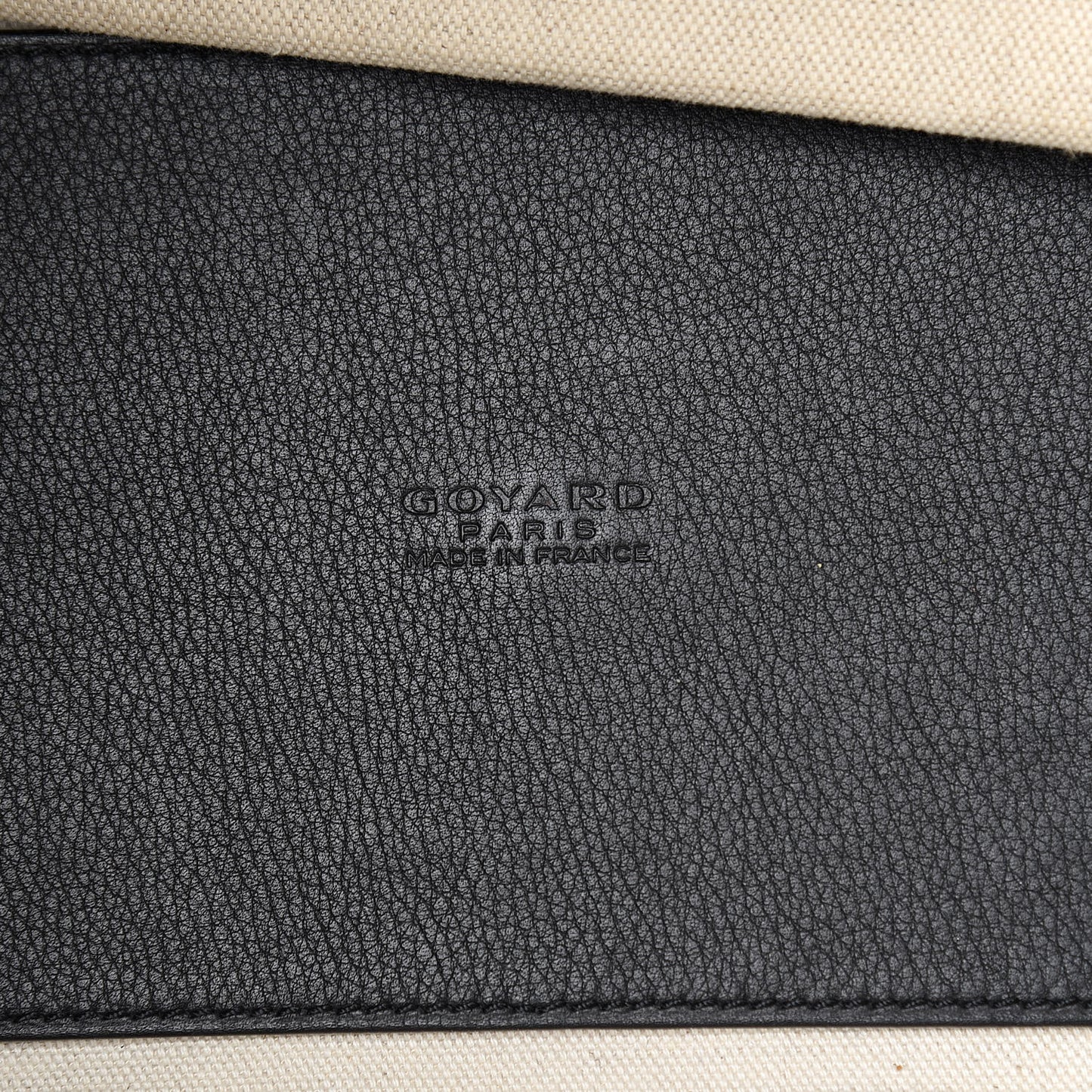 Goyardine Marquises Tote Black