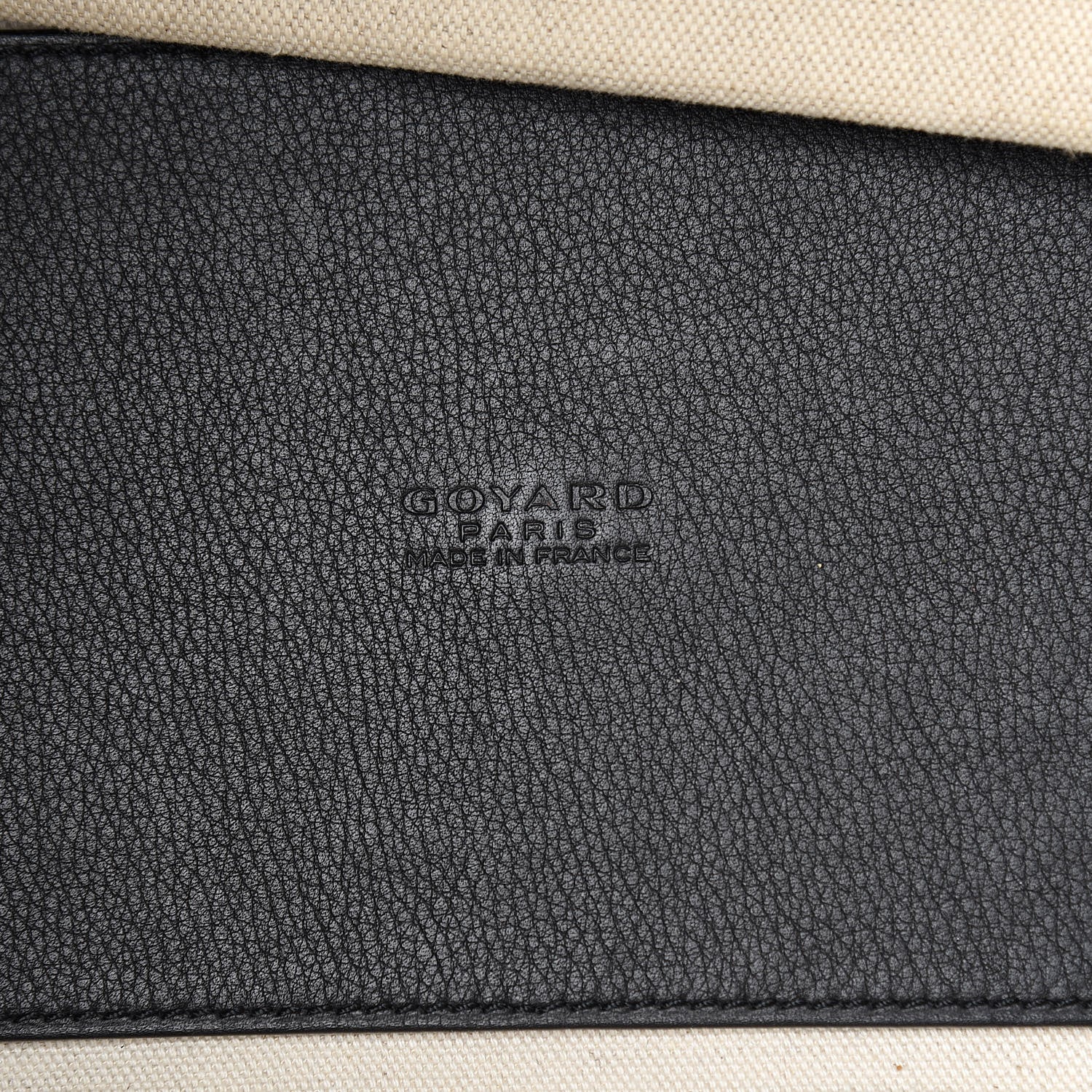 Goyard Goyardine Marquises Tote Black 6 of 11