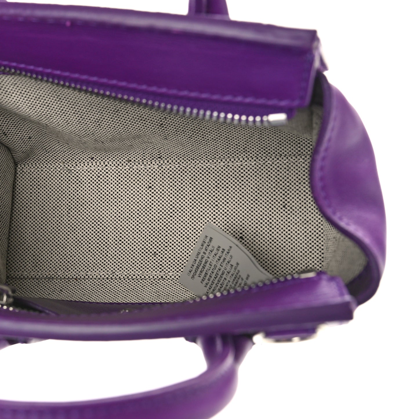 Calfskin Small Palazzo Empire Bag Purple