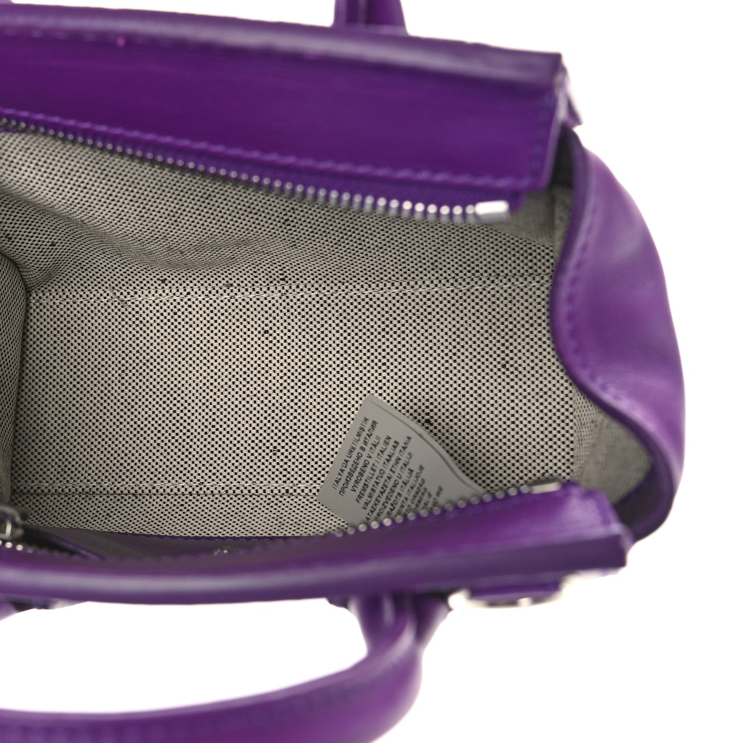 Versace Calfskin Small Palazzo Empire Bag Purple 5 of 8