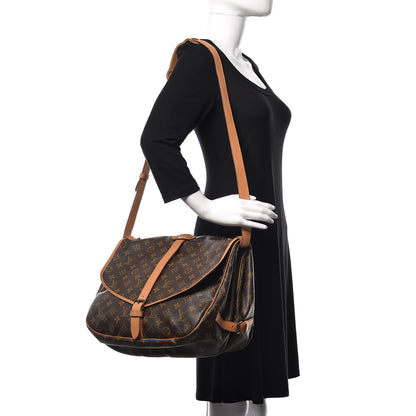 Louis Vuitton Monogram Saumur 35 2 of 16