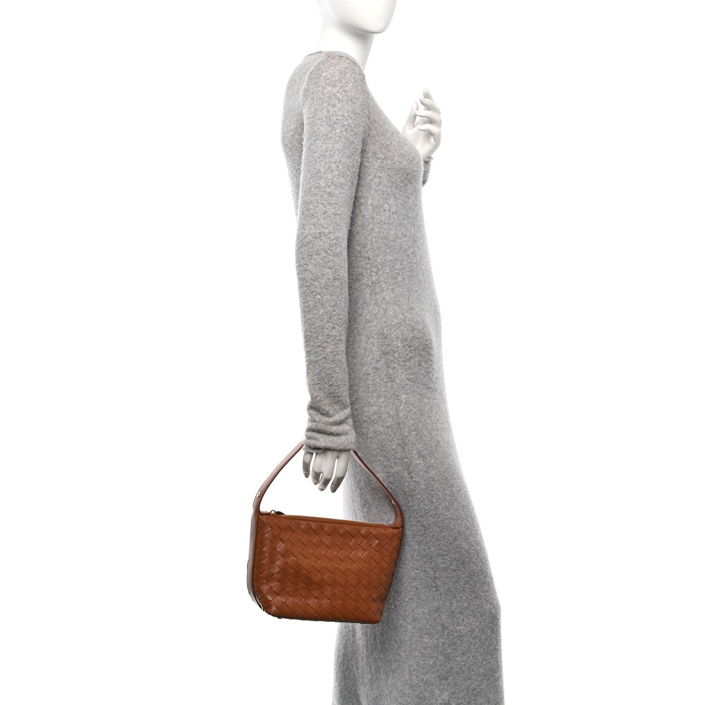 Calfskin Intrecciato Mini Wallace Wood
