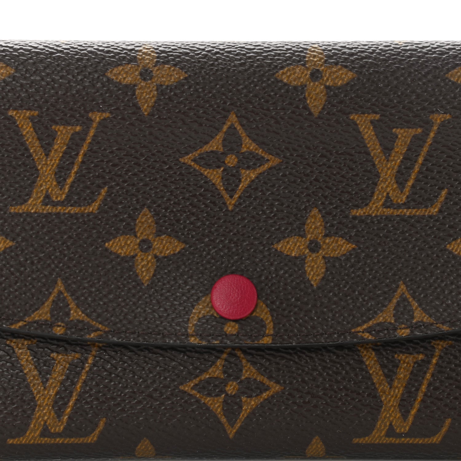 Louis Vuitton Monogram Emilie Wallet Fuchsia 7 of 9