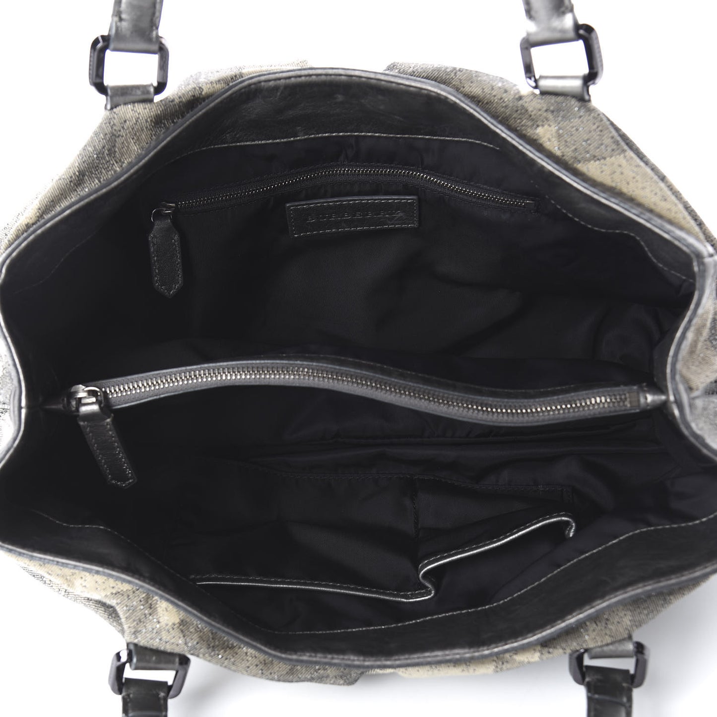Shimmer Check Degrade Pilgrim Satchel Pewter