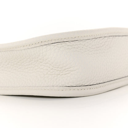 Hermes Taurillon Clemence Amazone Evelyne TPM New White 8 of 10