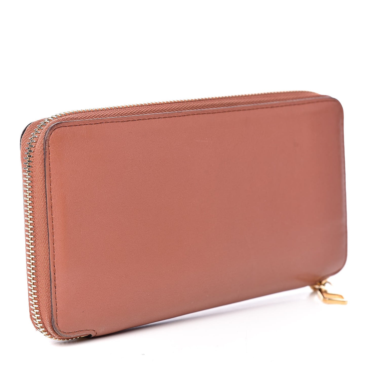 Veau Soie Iena Wallet Terracotta