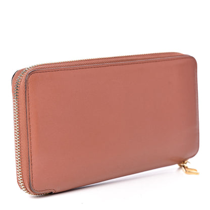 Louis Vuitton Veau Soie Iena Wallet Terracotta 3 of 10