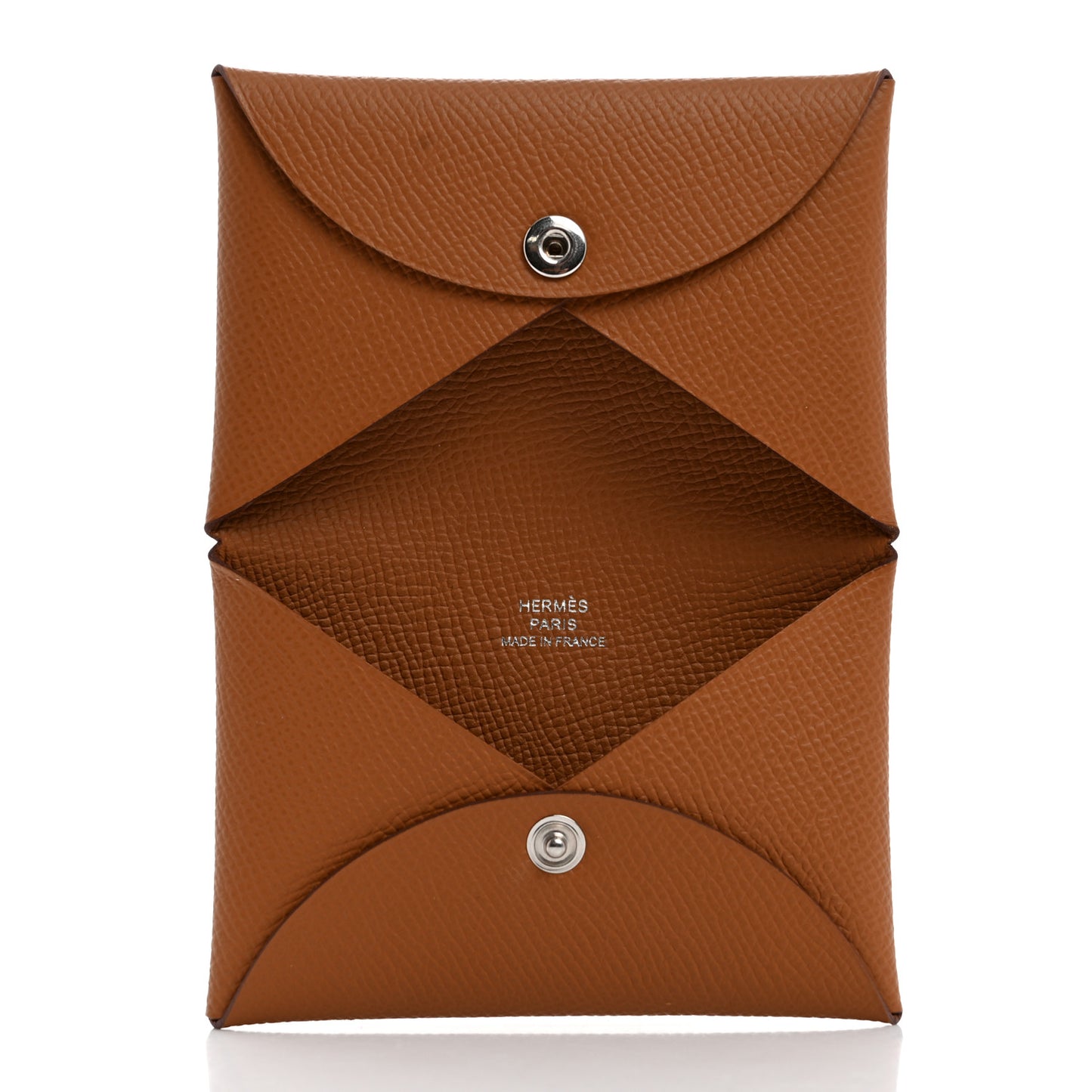 Epsom Calvi Card Case Gold