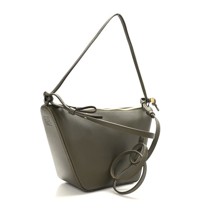 Loewe Calfskin Mini Hammock Hobo Vintage Khaki 3 of 8