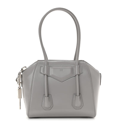 Givenchy Box Calfskin Mini Lock Antigona Grey 1 of 10