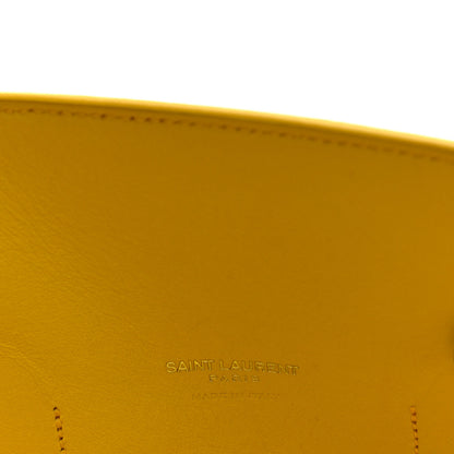 Saint Laurent Grained Calfskin Small Sac De Jour Jaune 5 of 8