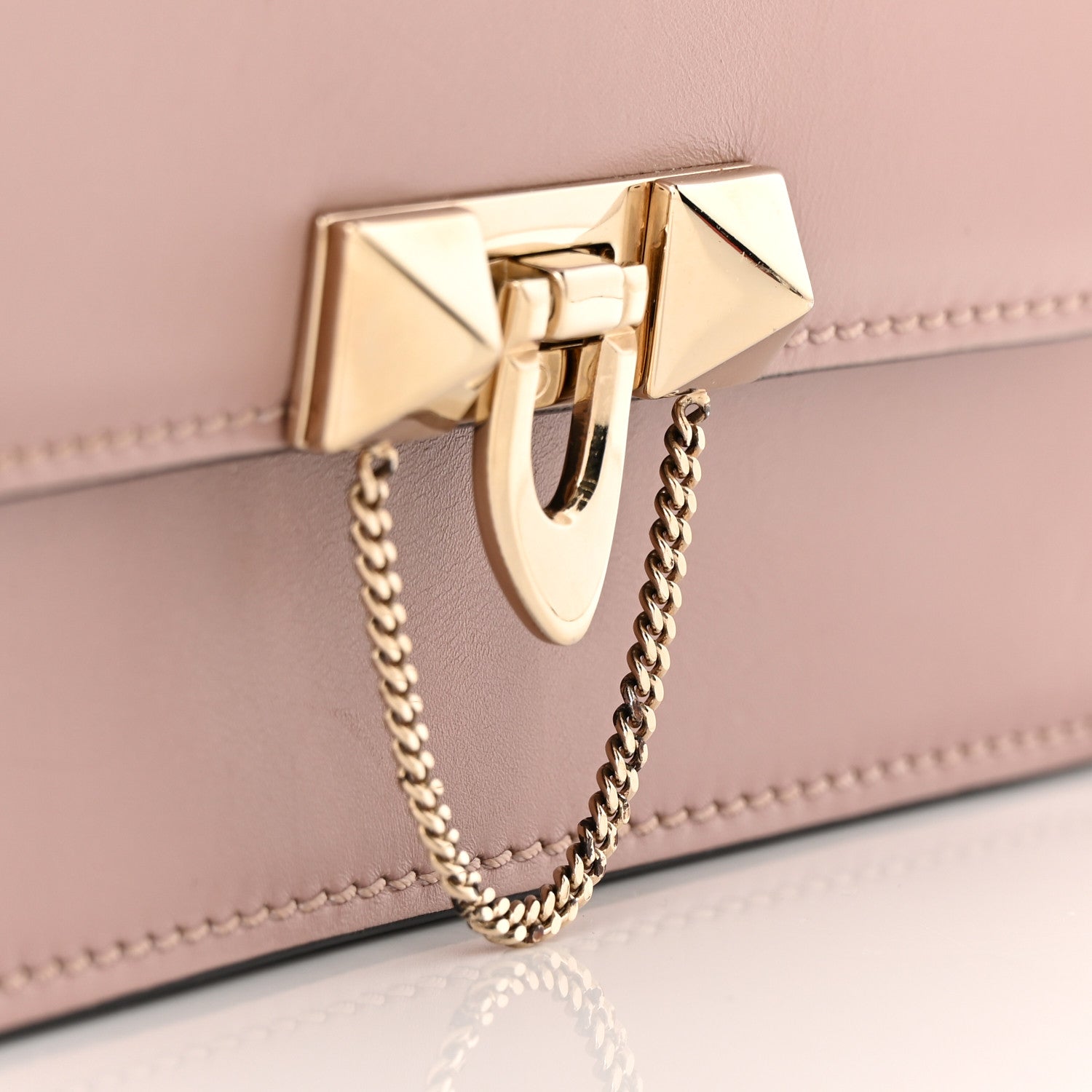 Valentino Garavani Vitello Medium Rockstud Demilune Shoulder Bag Lipstick 18 of 18