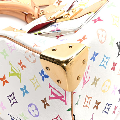 Louis Vuitton Monogram Multicolor Speedy 30 White 10 of 12