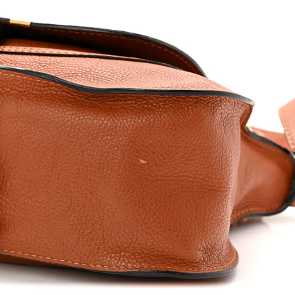 Chloe Calfskin Braided Medium Marcie Double Carry Tan 10 of 10