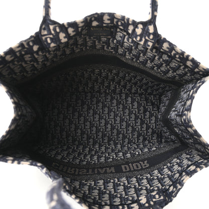 Christian Dior Oblique Book Tote Blue Multicolor 5 of 11