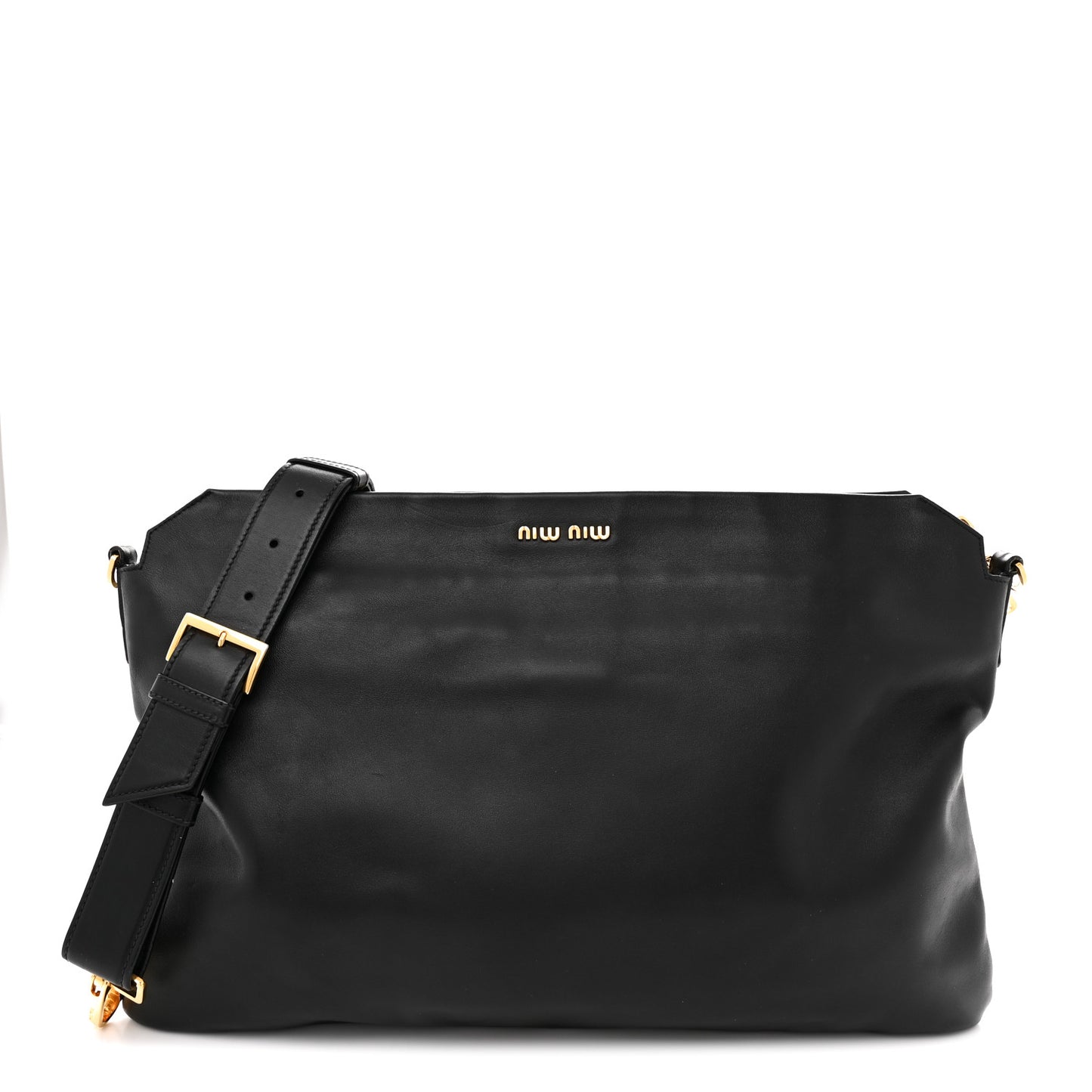 Soft Calf Cloud Hobo Black
