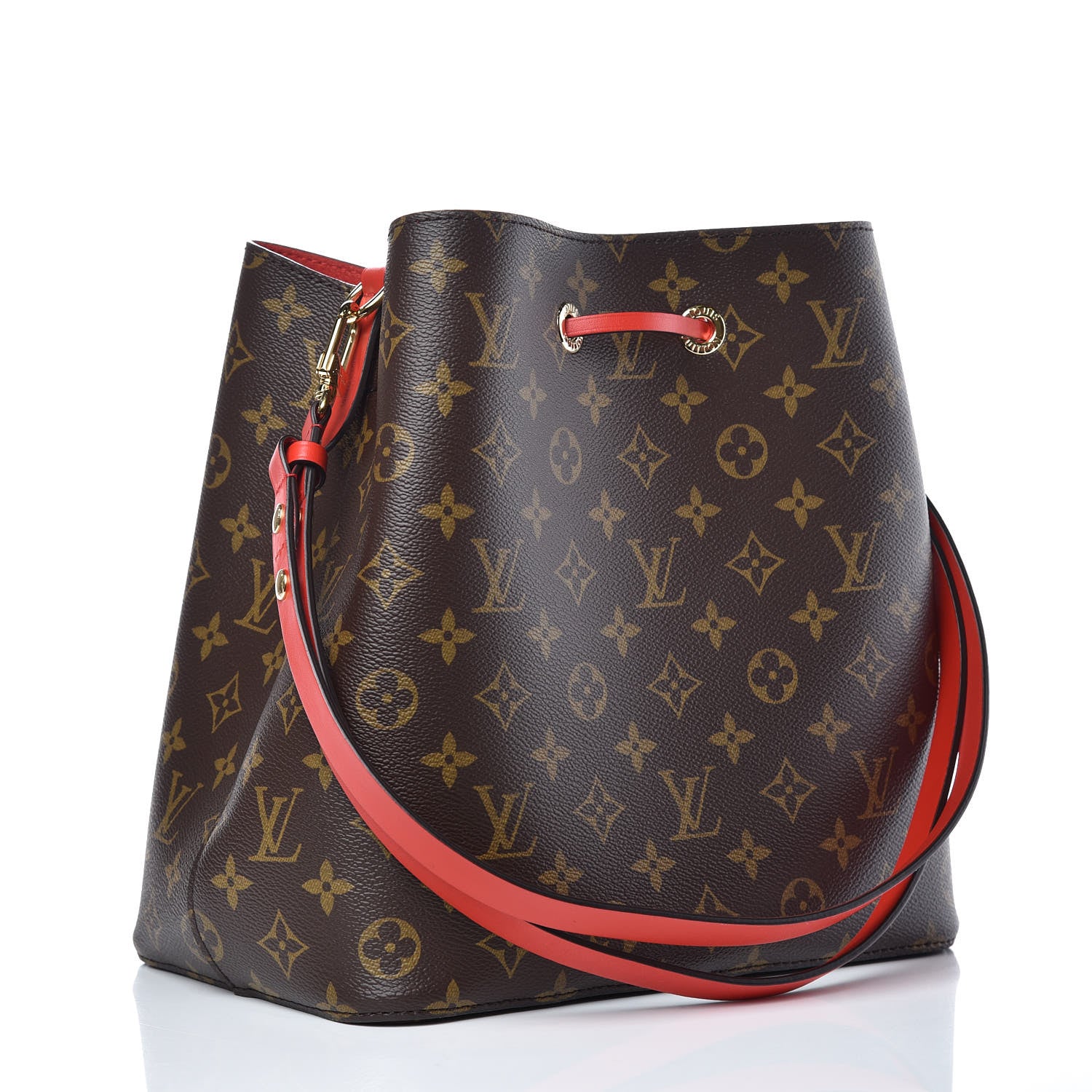 Louis Vuitton Monogram Neonoe MM Coquelicot 3 of 10