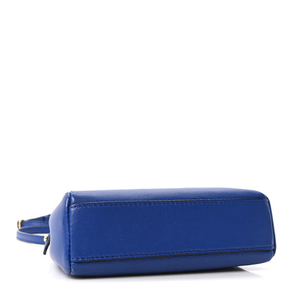 Fendi Nappa Micro Peekaboo Iconic Satchel Bleuette 4 of 10