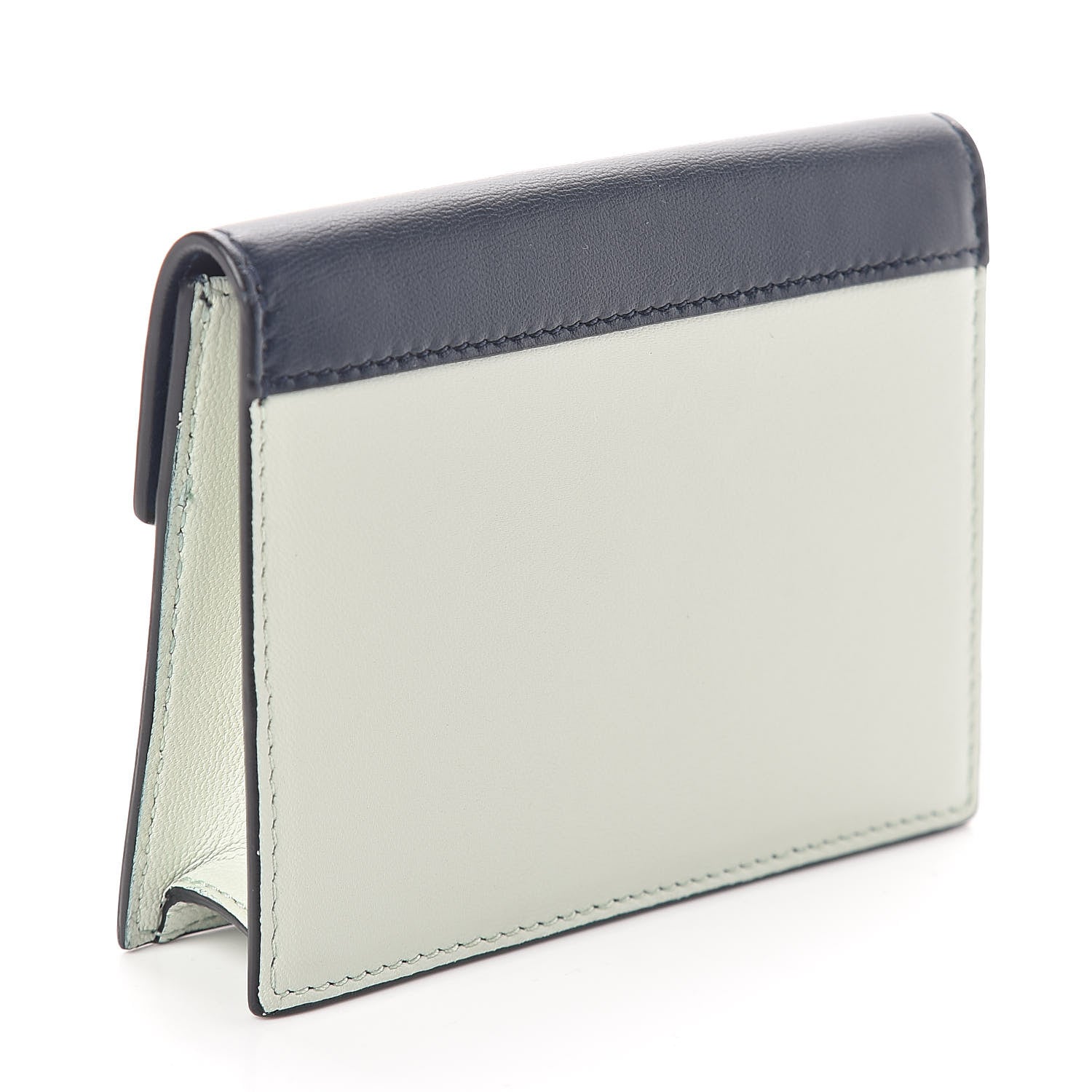 Celine Lambskin Diagonal Card Holder Mint 3 of 8