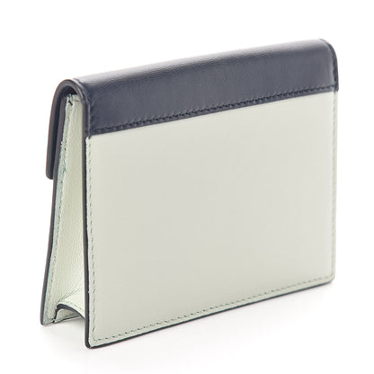 Celine Lambskin Diagonal Card Holder Mint 3 of 8