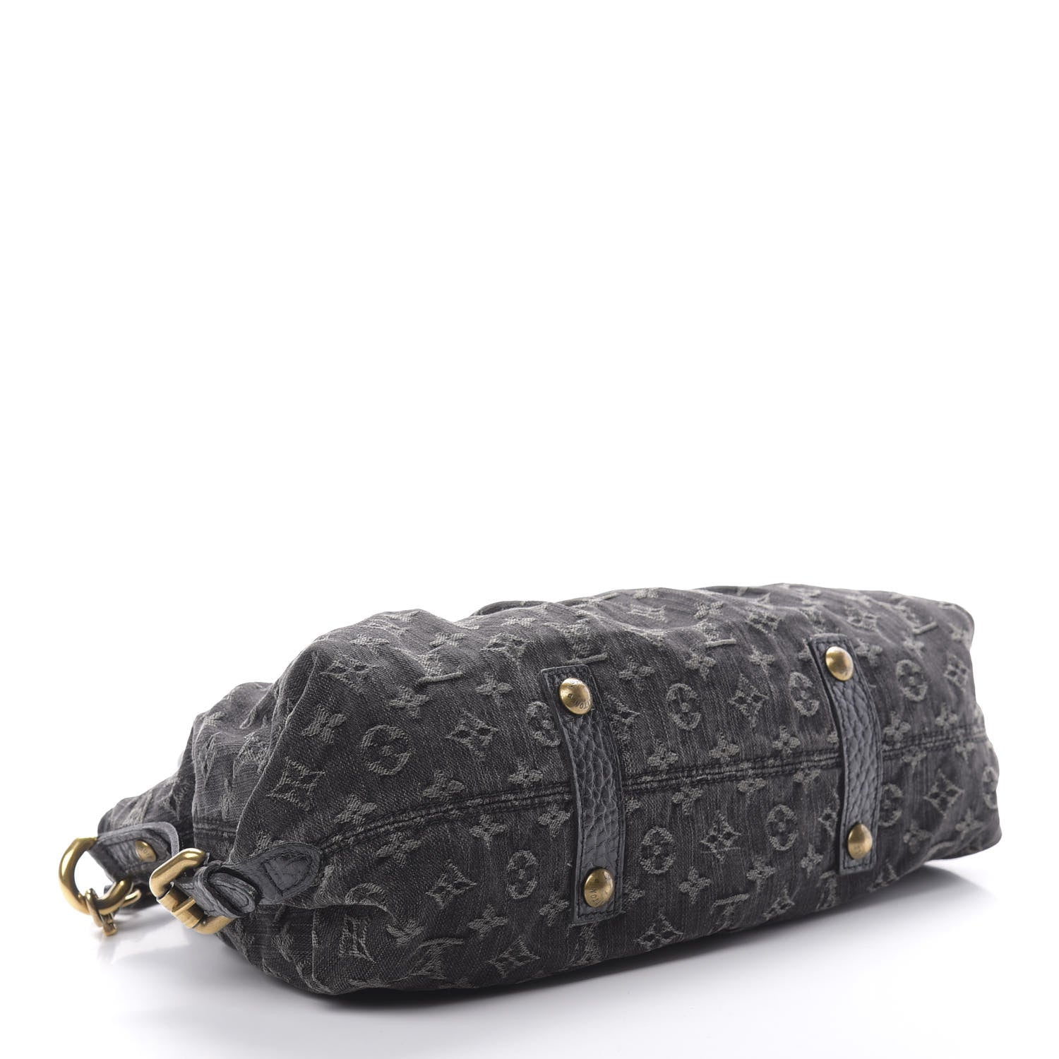 Louis Vuitton Denim Neo Cabby MM Black 3 of 13
