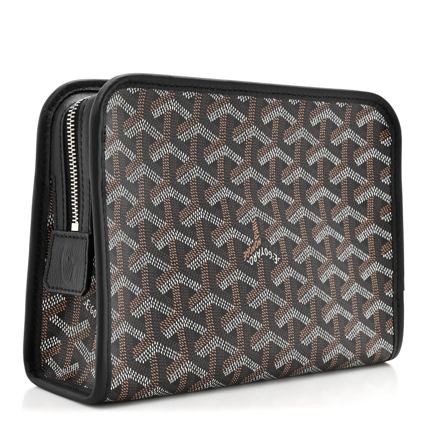 GOYARD マルチケース ポーチ 黒 Goyard Goyardine Jouvence PM Toiletry Pouch Black 1800573