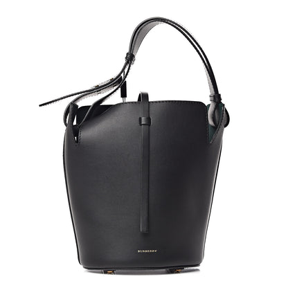 Burberry Supple Calfskin Medium Bucket Black 3 of 9