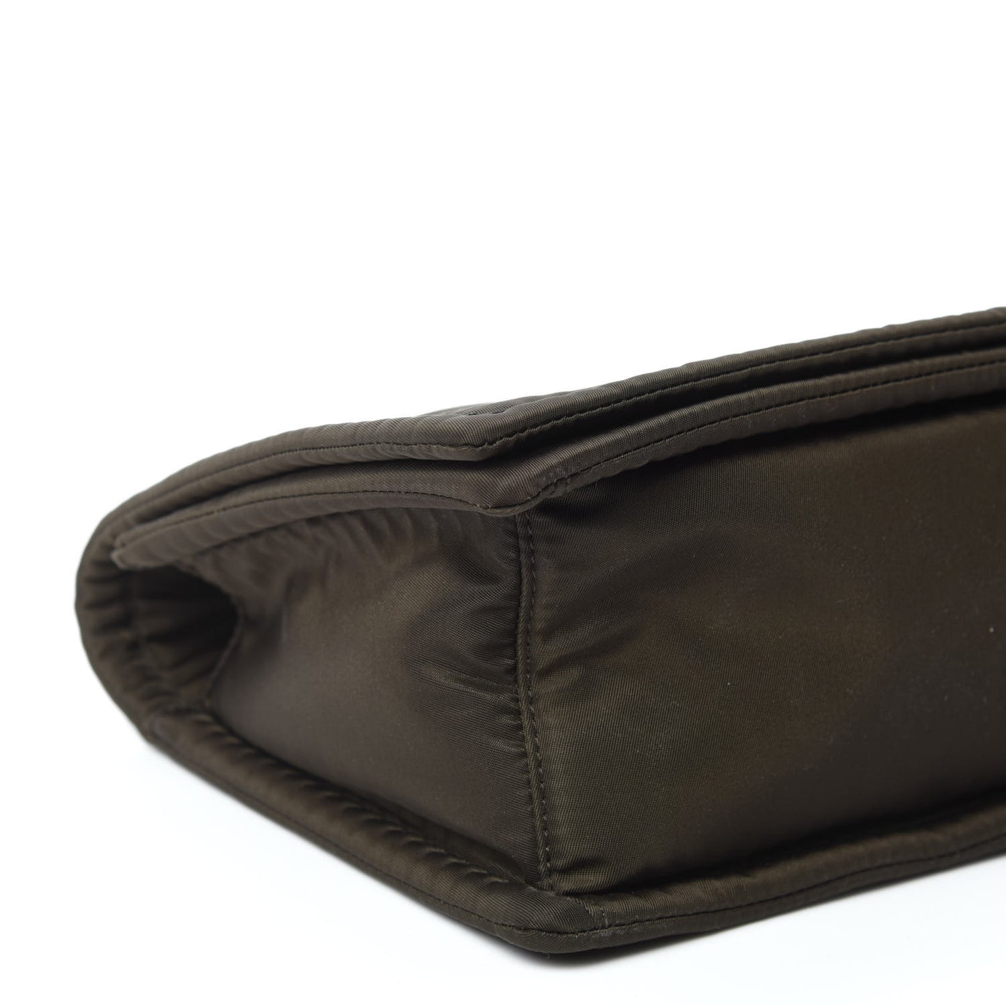 Nylon Tessuto Chain Shoulder Bag Mimetico