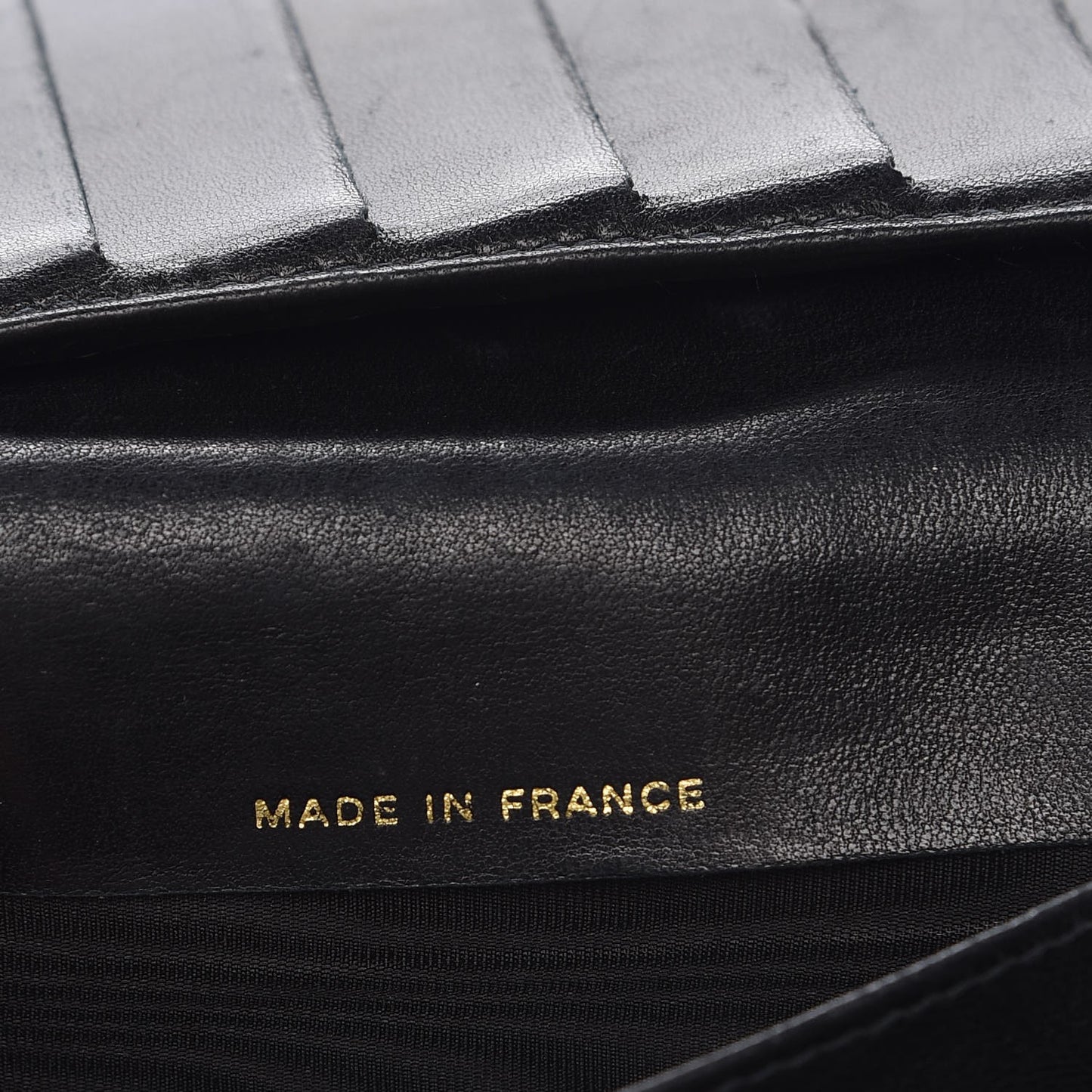 Caviar Timeless CC French Wallet Black