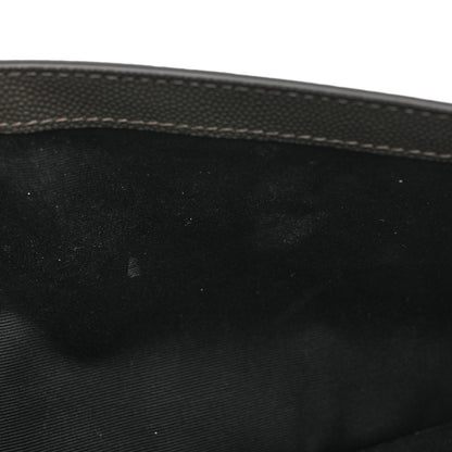 Saint Laurent Grain De Poudre Uptown Pouch Pebble 8 of 9