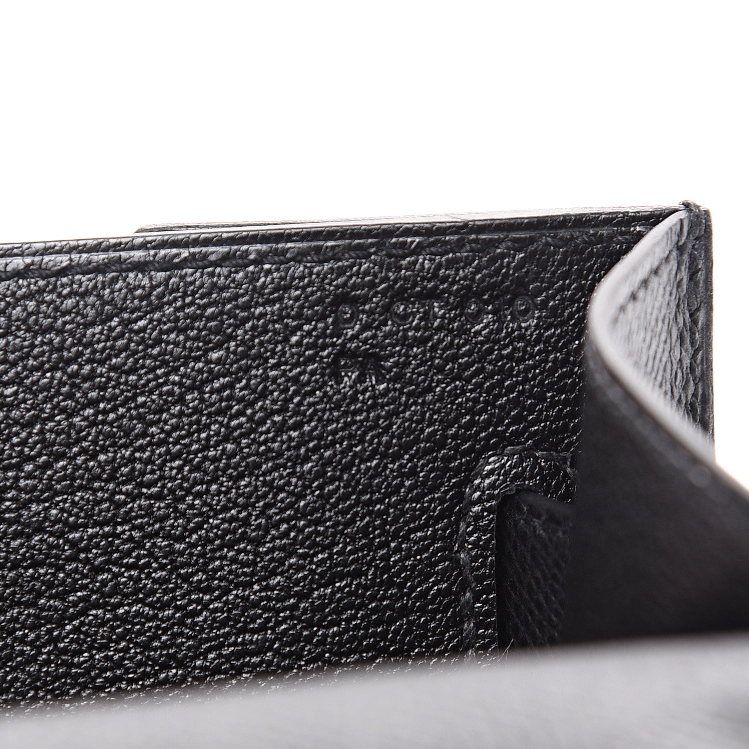 Hermes Epsom Kelly Depeches 25 Pouch Black 5 of 7