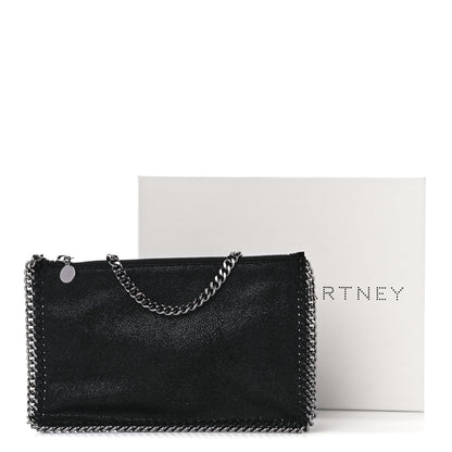 Stella McCartney Shaggy Deer Falabella Clutch Navy 10 of 10
