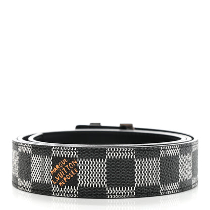 Louis Vuitton Damier Monogram 30mm Belt 90 36 2 of 5