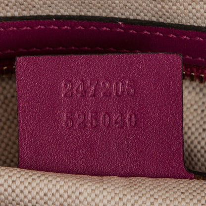 Gucci Monogram Medium Joy Boston Beige Peonia Flower 7 of 7