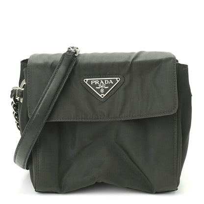 Prada Nylon Messenger Bag Green 1 of 11