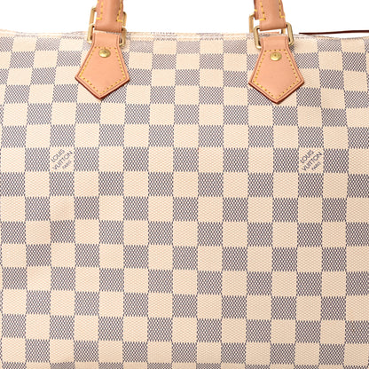 Louis Vuitton Damier Azur Speedy 35 8 of 10