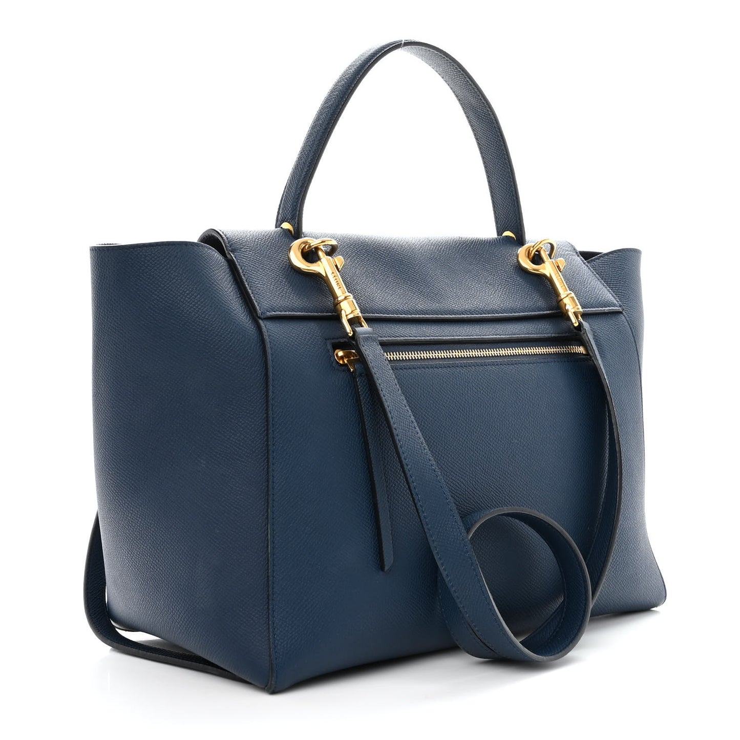 Grained Calfskin Mini Belt Bag Deepsea