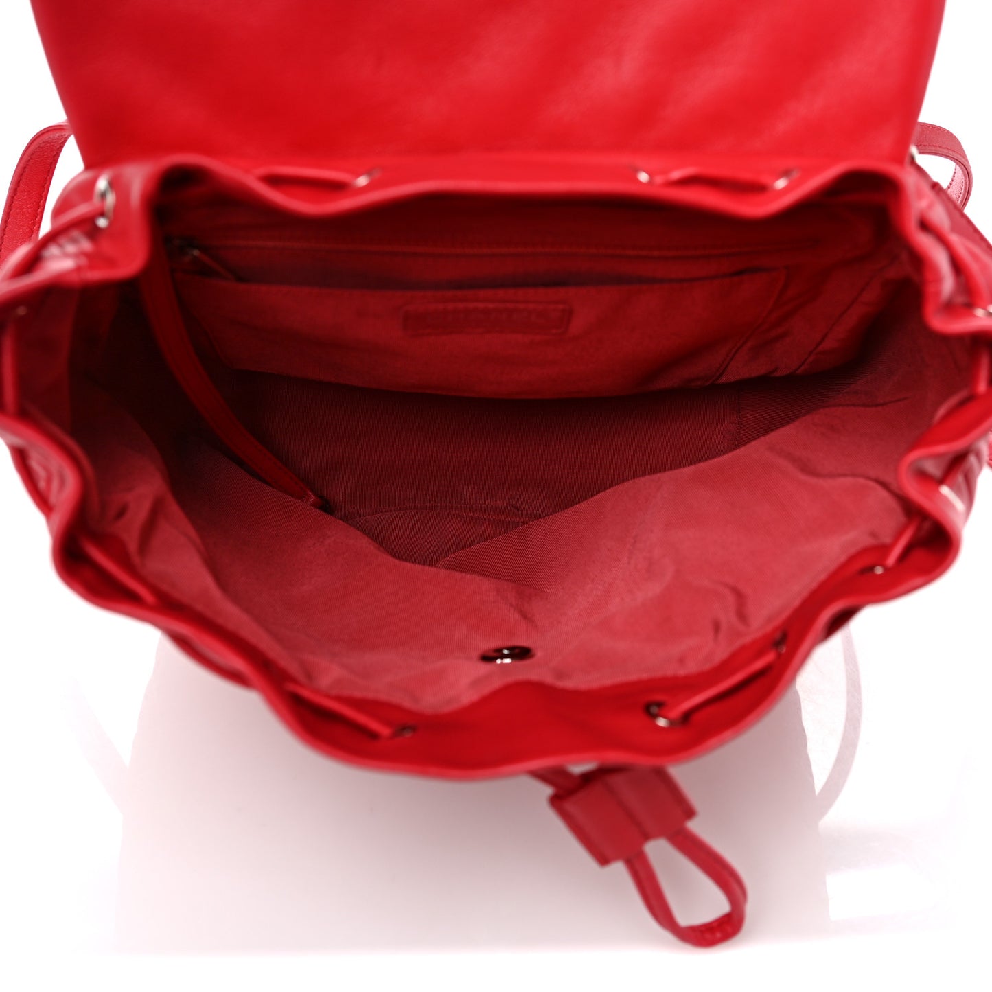 Lambskin Quilted Large Urban Spirit Backpack Red