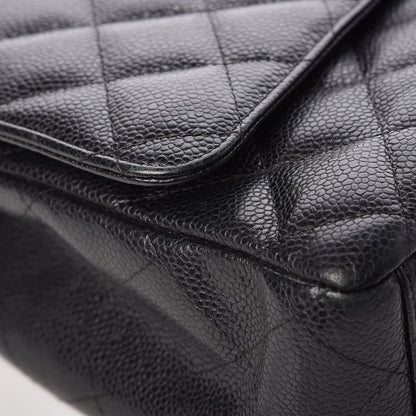 Chanel Caviar Quilted Maxi Double Flap Black 16 of 19