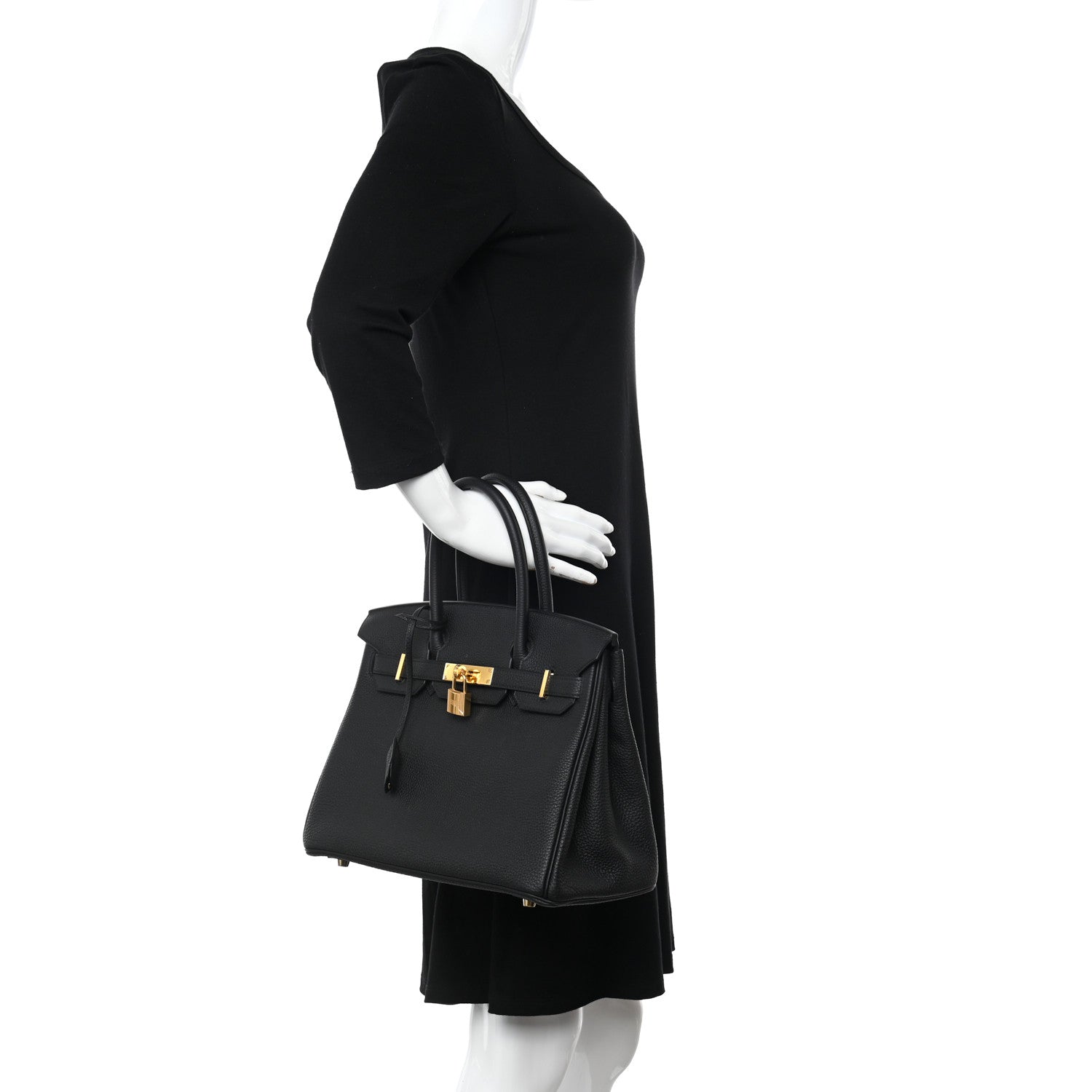 Hermes Togo Birkin 30 Black 2 of 15