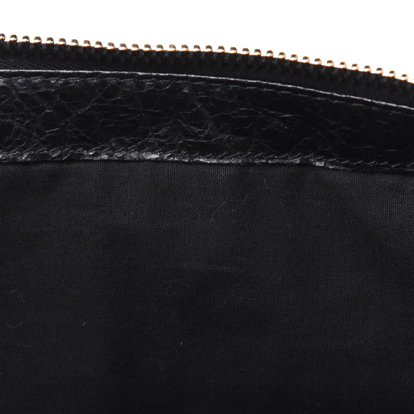 Agneau Giant 12 Rose Gold Hardware Weekender Black