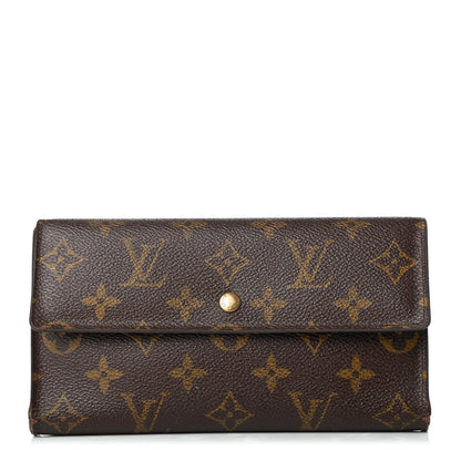 Louis Vuitton Monogram Porte Tresor International Wallet 1 of 10