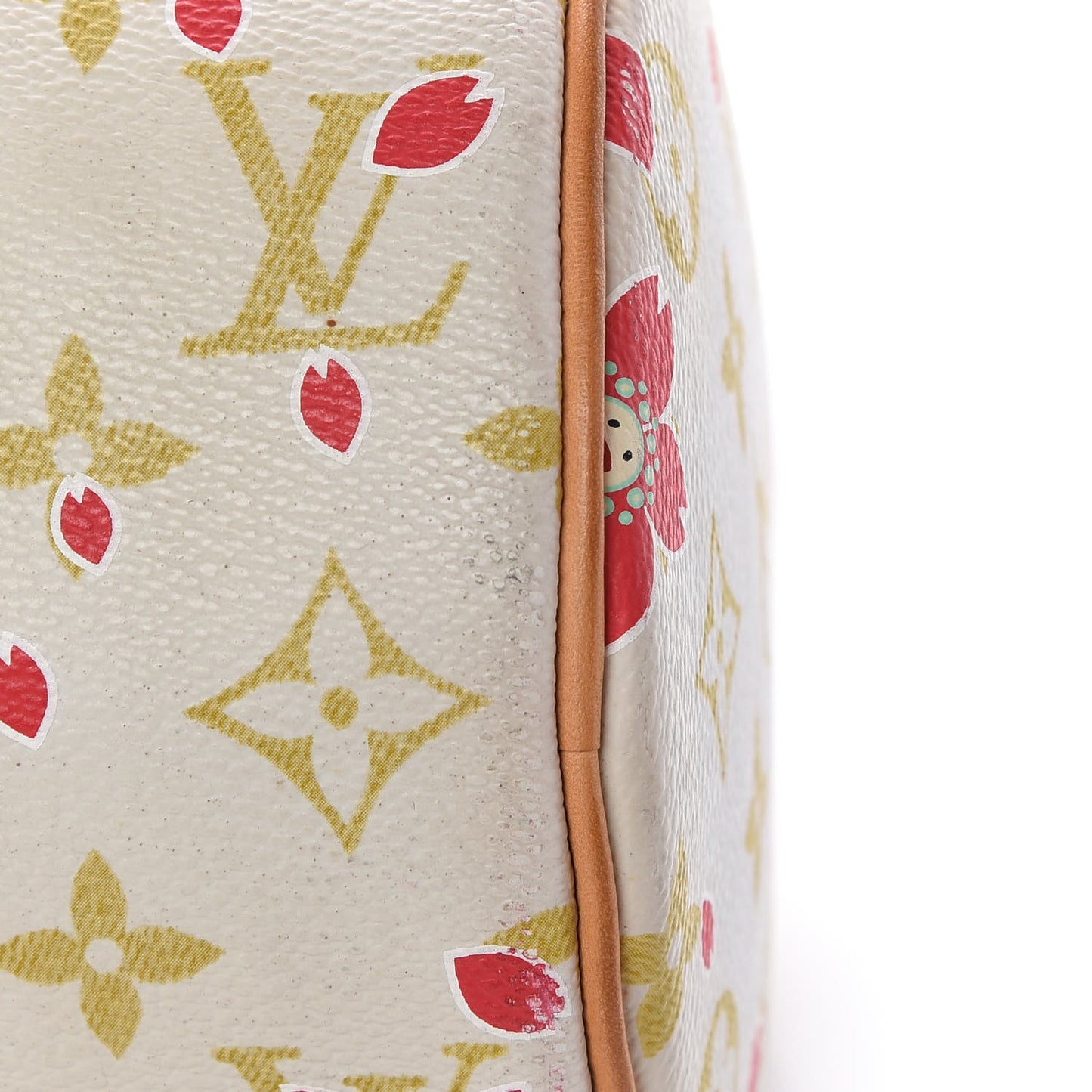 Monogram Cherry Blossom Papillon Red Creme