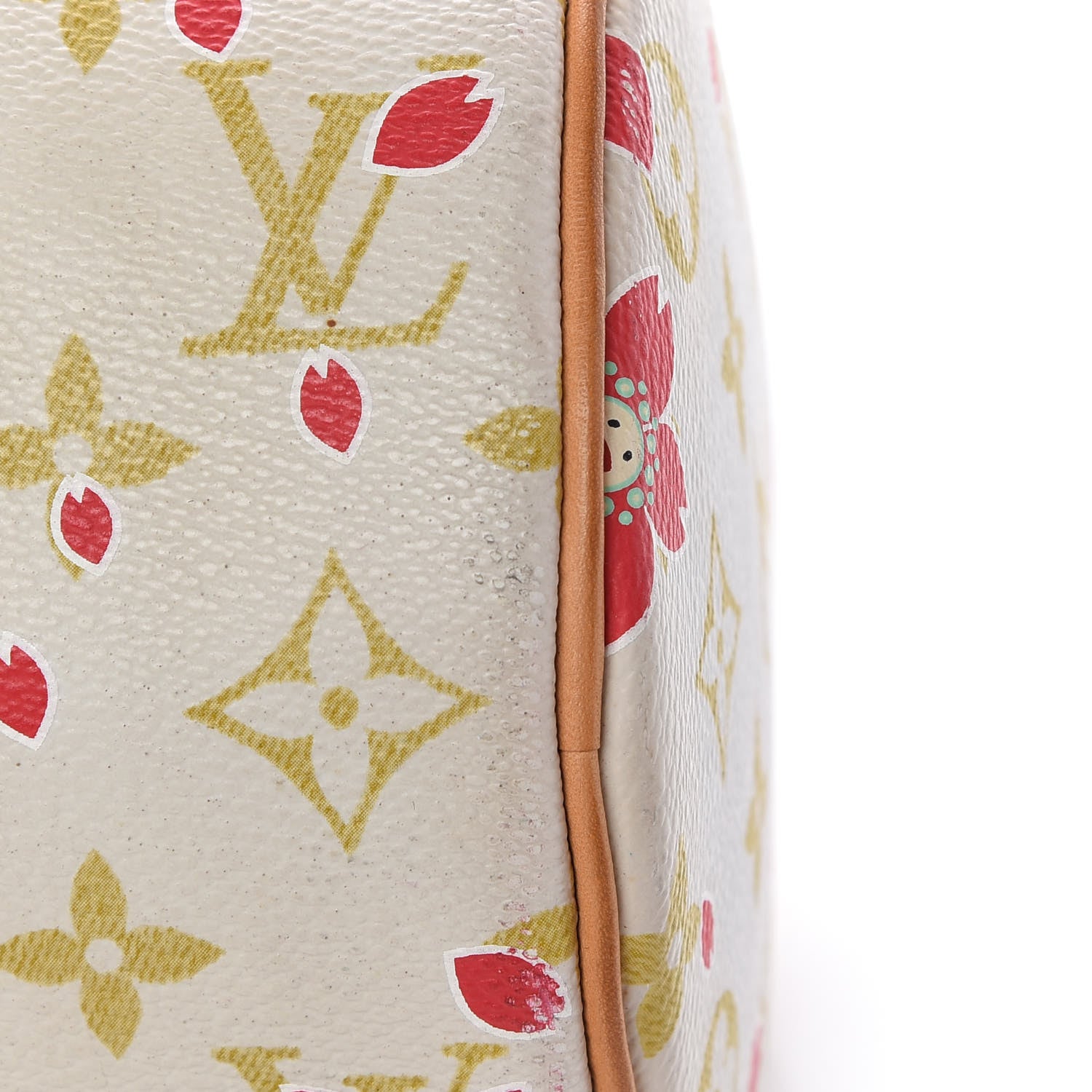 Louis Vuitton Monogram Cherry Blossom Papillon Red Creme 12 of 17